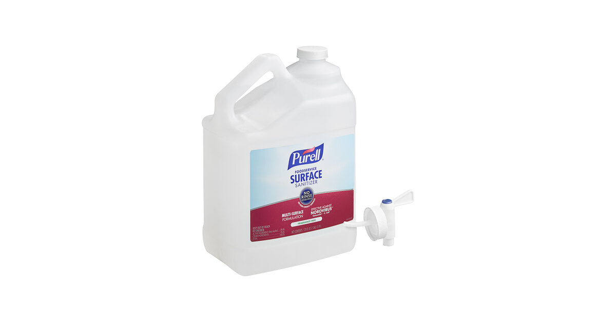 PURELL® 4341-04 1 Gallon / 128 oz. Fragrance-Free Foodservice