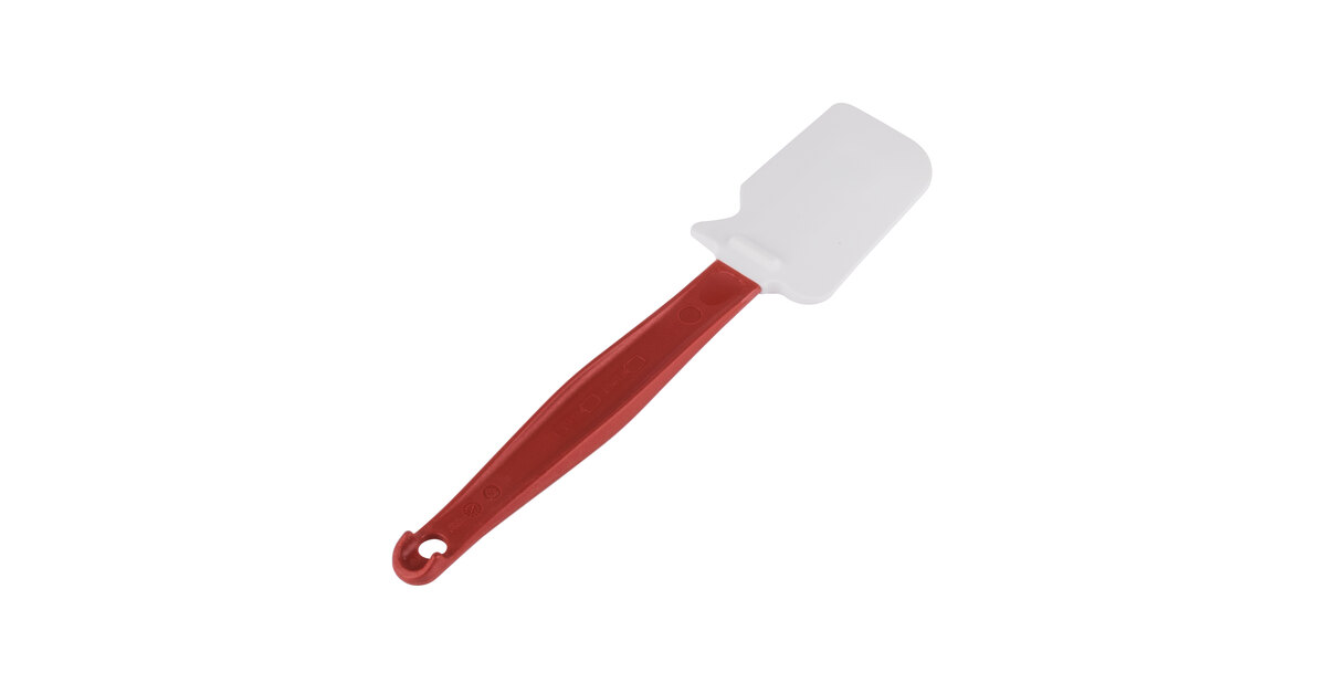Rubbermaid High-Heat Cook's Scraper 9 1/2 in Red/White