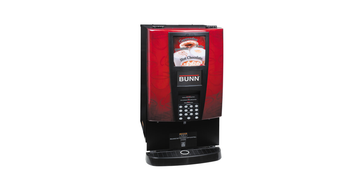 bunbun Bunn 43800.0102 iMIX-14 Hot Beverage Dispenser with 6 Hoppers and