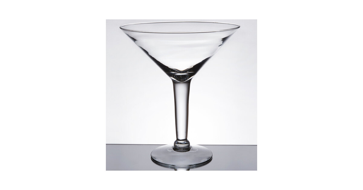 Giant Martini Glass  Libbey Super Jumbo Martini Glass