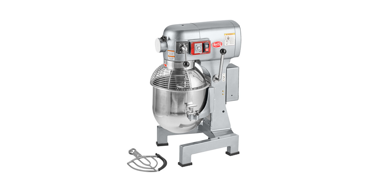 【中古】ジャンク　ミキサー AVANTO MX20 Avantco MX20WFB 20 Qt. Planetary Stand Mixer with Guard, Standard
