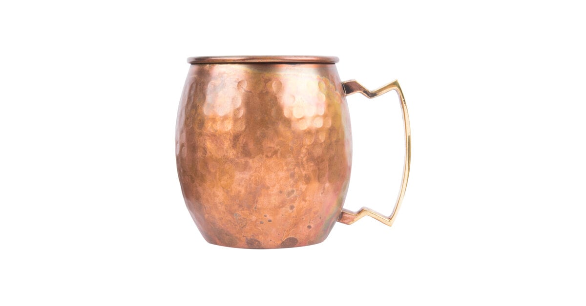 American Metalcraft ACMH 14 oz. Hammered Antique Copper Moscow