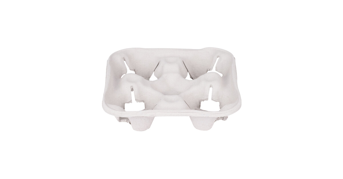 Huhtamaki 21078 StrongHolder 4 Cup Carrier - 300/Case