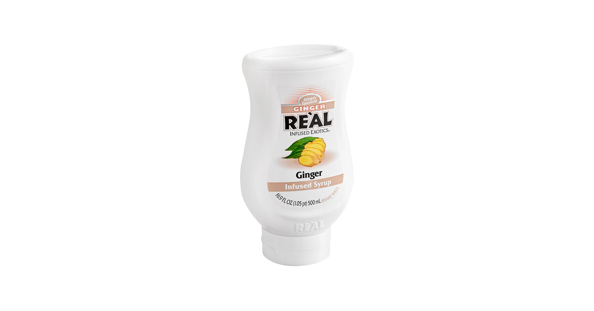 Real 16.9 fl. oz. Ginger Infused Syrup