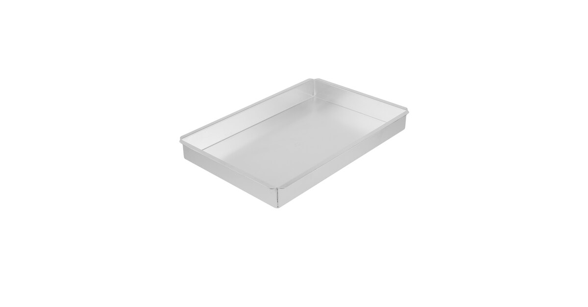 Ateco Aluminum Cake Pan Rectangle 12- by 18- 2-Inches