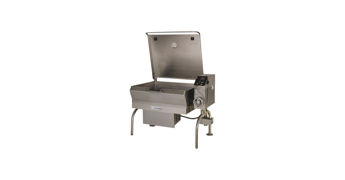 Cleveland SGL-40-T1 Natural Gas 40 Gallon PowerPan Open Base Tilt