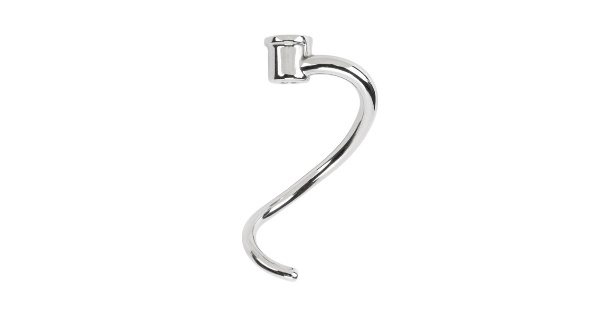 Univen Stainless Steel Dough Hooks Compatible with KitchenAid Hand Mixers KHM2DH