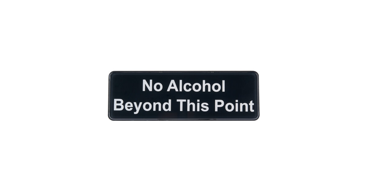 No Alcohol//No Drinking Corrugated Plastic Signs Choose from 12 designs /& 3 Sizes