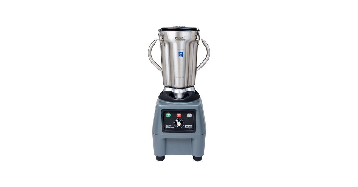 Waring CB15V 1 Gallon Variable Speed Food Blender with Stainless