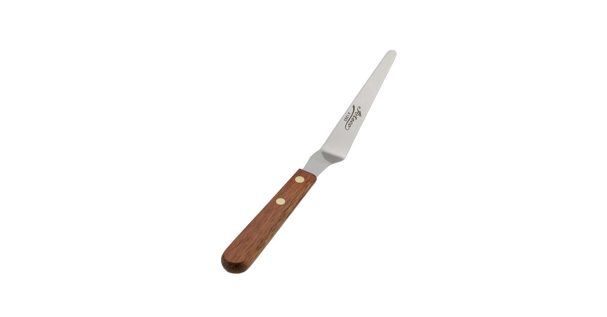 Ateco - Wooden Handle Icing Spatula – Kitchen Store & More