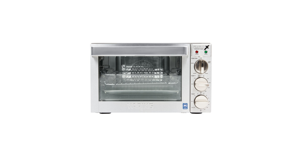 Waring Wco250x Quarter Size Countertop Convection Oven 120v 1700w
