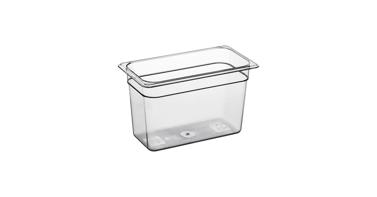 CAMBRO GN 1/3 Polycarbonat Behälter – Klar, 150  Produktbild-Vorschau 2