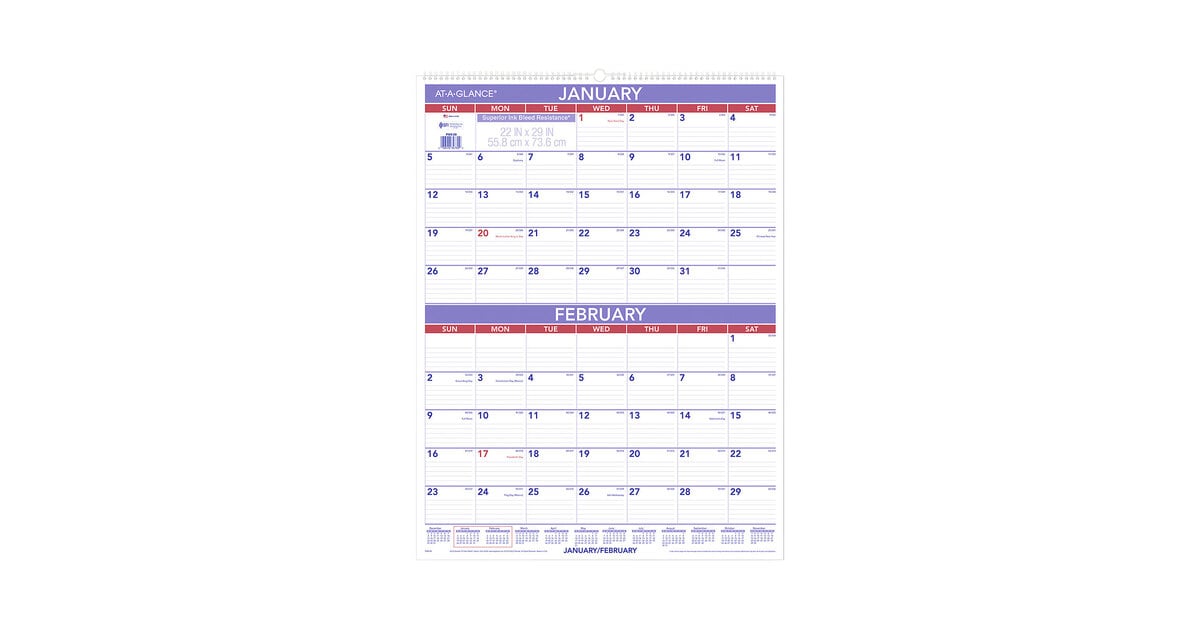 At-A-Glance PM928 22