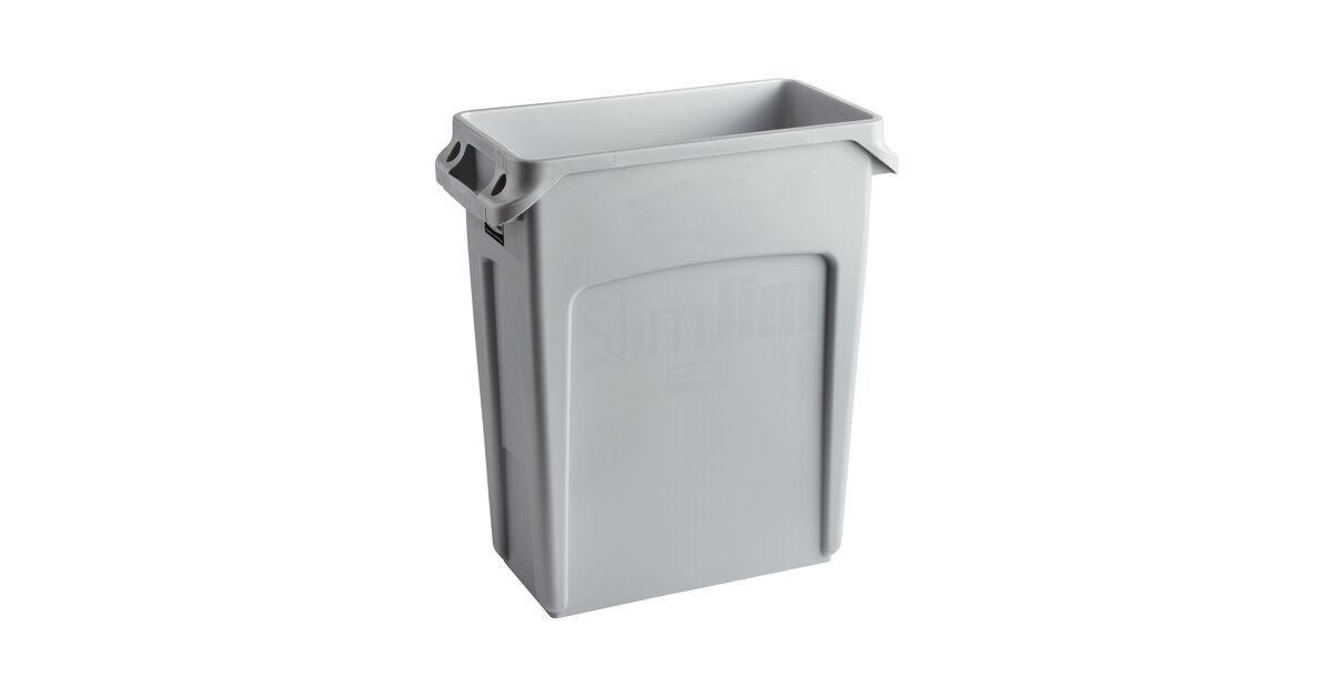 Rubbermaid® 1971258 Slim Jim Trash Can (16 Gallon)