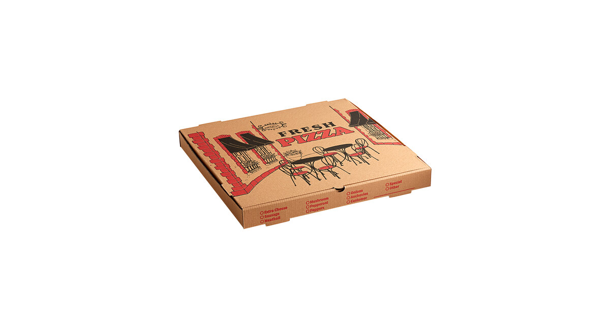 20" x 20" x 1.75" Corrugated Pizza Box 25 Bundle FAST Shipping ! 