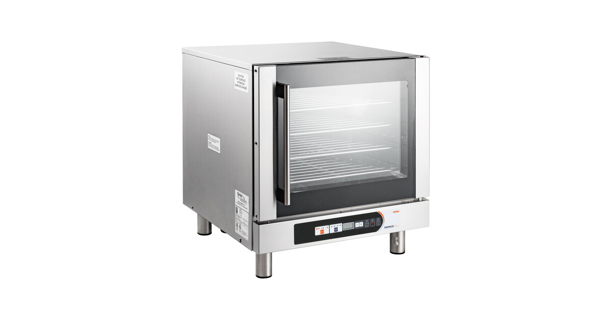 Nemco 1125 Half Size 4 Pan Countertop Convection Steam Oven with