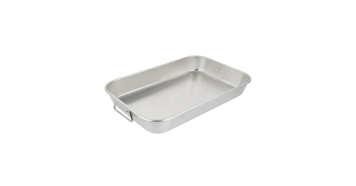 Vollrath 68257 Wear-Ever 7.5 Qt. Aluminum Baking and Roasting Pan