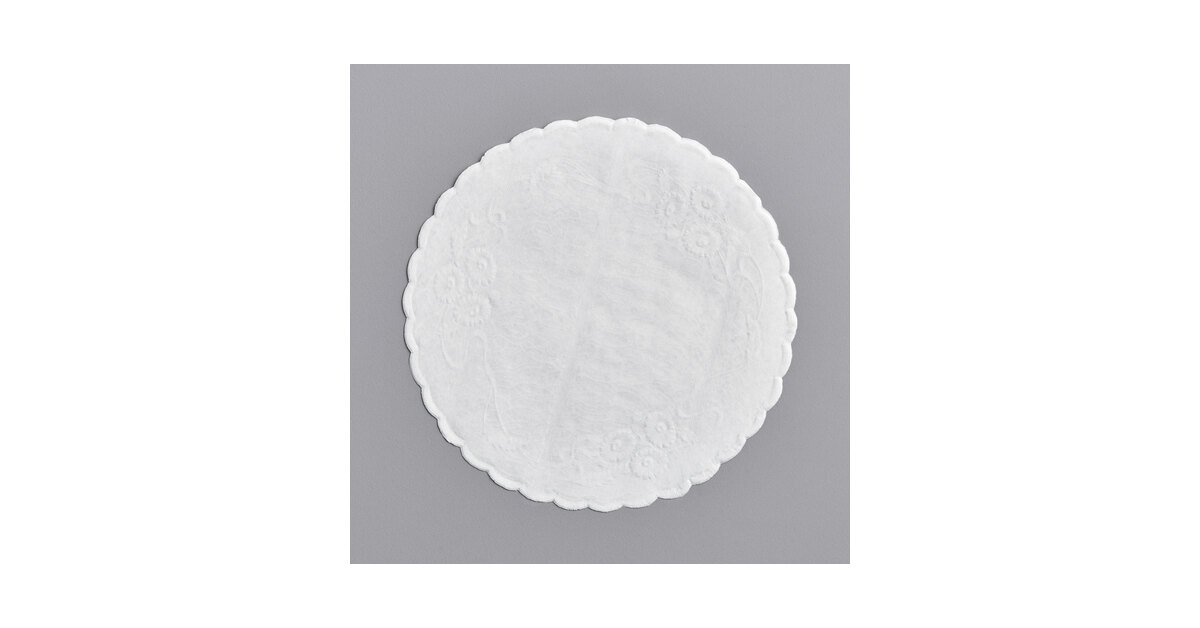 8 Lace Normandy Grease Proof Doilies - 500/Case