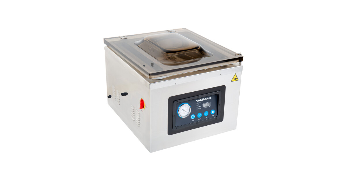 Chamber Vacuum Packaging Machine with 12′′ Seal Bar & Oil Pump