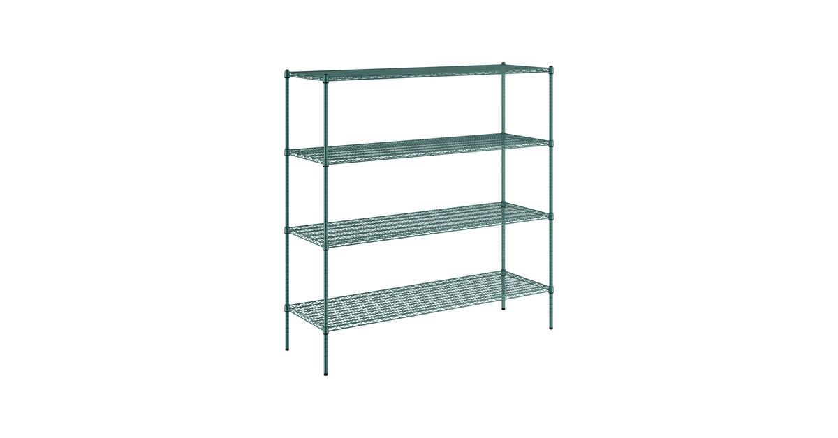 Regency Wire Shelving Kit - 4 Shelf, 24