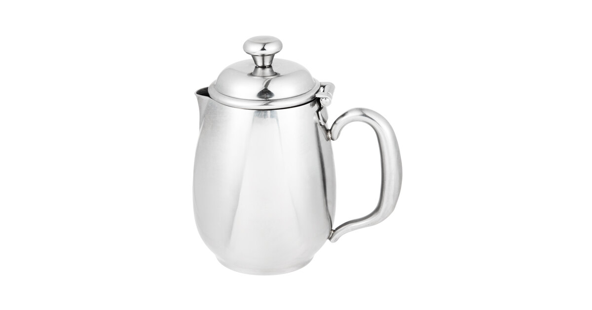 Large Conical Creamer With Lid