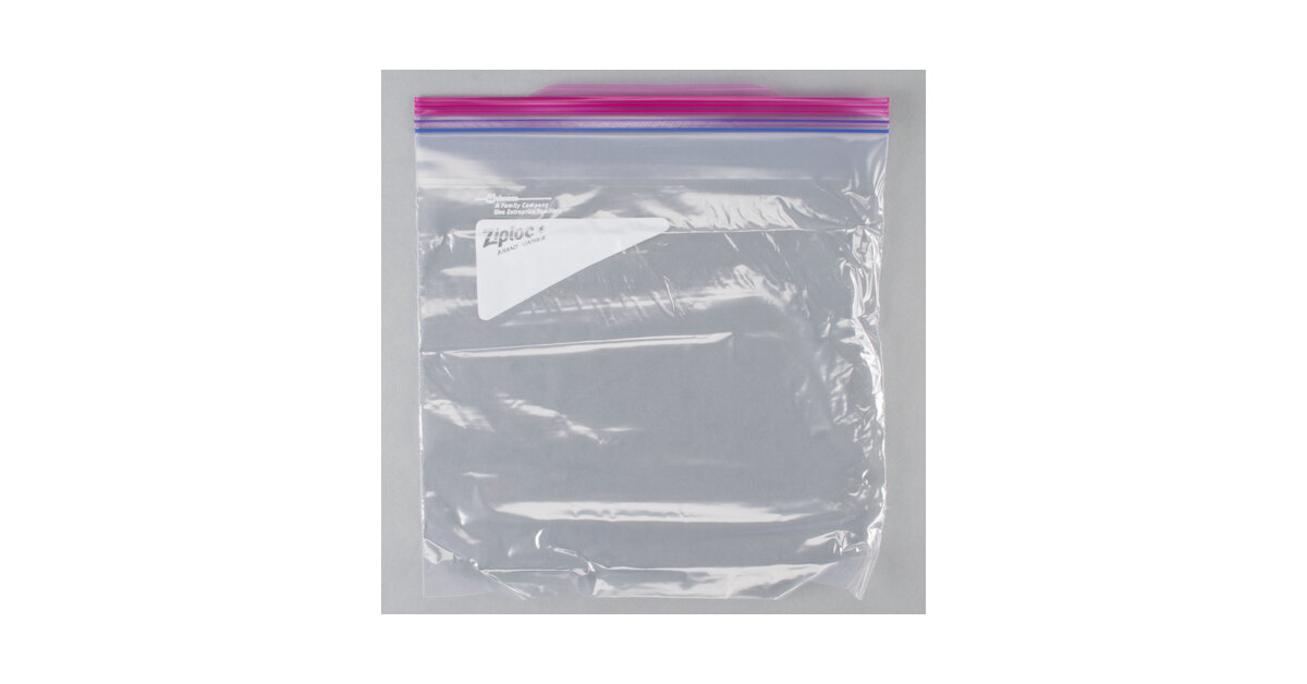 SCJP 682257 Ziploc® Brand Seal Top One Gallon Storage Bag - 10-9