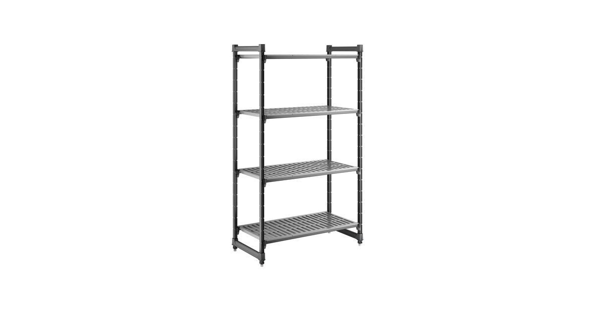 Cambro CBU214272V4580 Camshelving® Basics Plus Vented 4-Shelf
