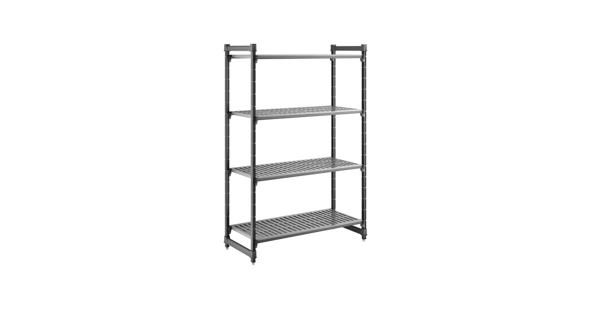 Cambro CBU214872V4580 Camshelving® Basics Plus Vented 4-Shelf
