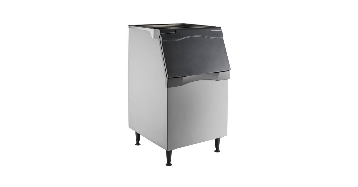 Scotsman BH1600SS-A 1755 lb Upright Ice Storage Bin - Stainless Steel  Exterior - Globe Equipment Company