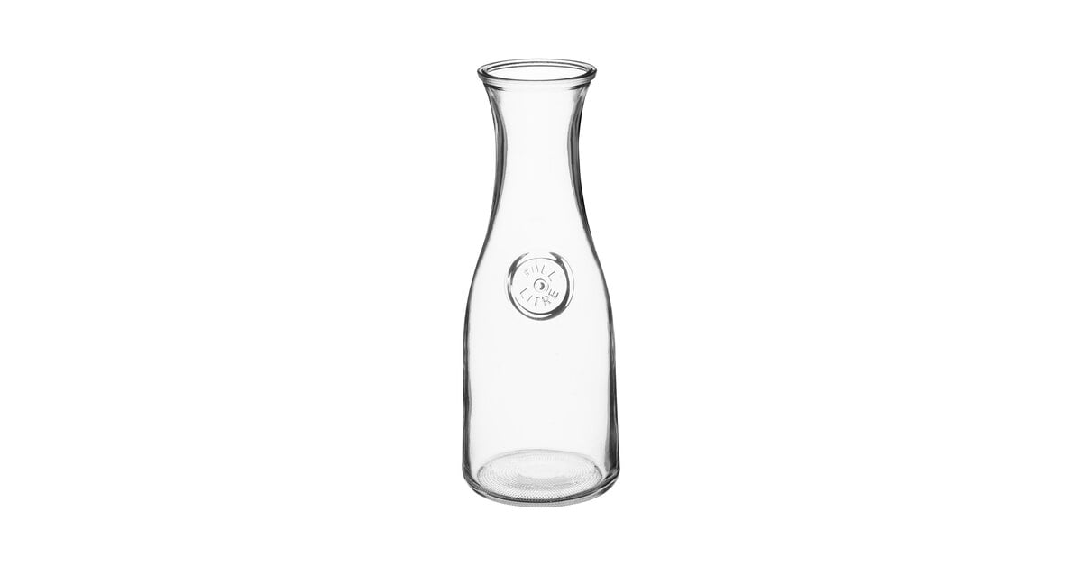 Acopa 6 oz. Glass Carafe - 12/Case