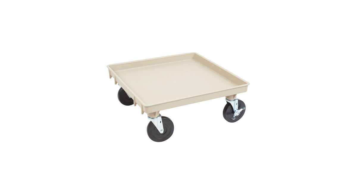 Vollrath 1697-32-LC2 Traex® Recycled Beige Rack Dolly Base (No
