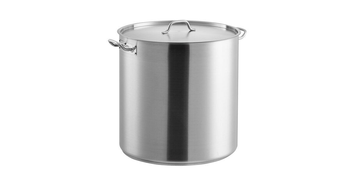 LEUGWAKN Stainless Steel Stock pot-6 Quart pot-Stockpots with Lid-Soup  Pot-Induction Pot-Cookware Pot-Cooking Pot-Crock Pot