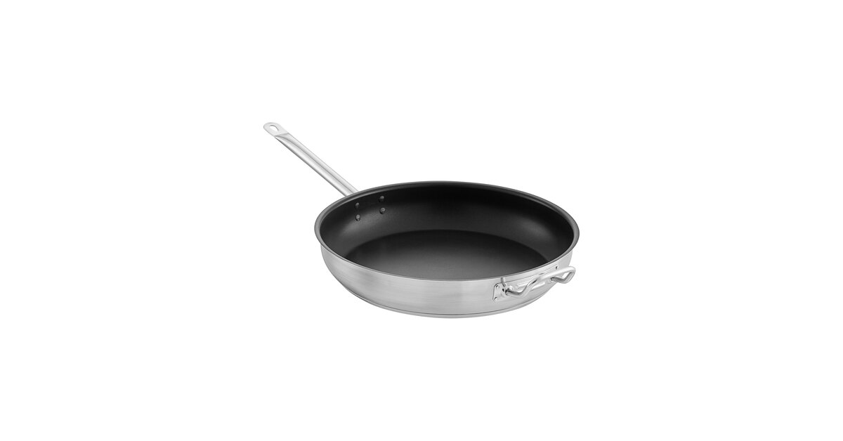Vigor SS1 Series 16 Stainless Steel Non-Stick Fry Pan with