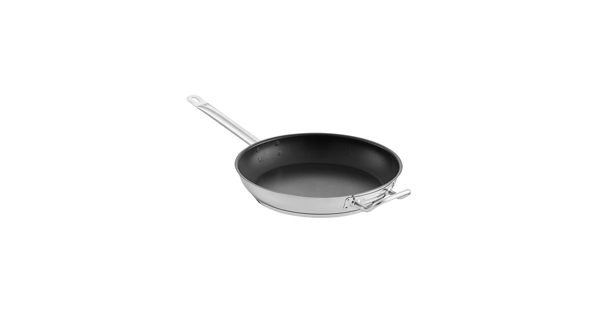 Silit 24cm Stainless Steel Fry Pan – Modern Non-Stick Sauté Pan, Silver - View #7