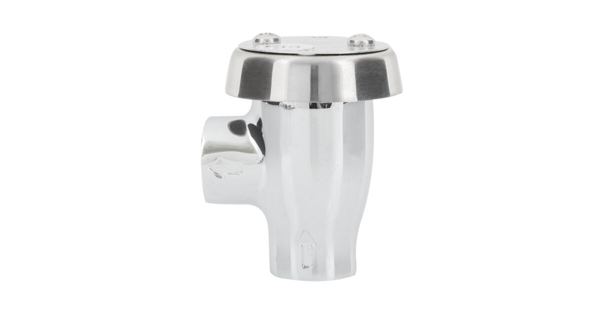 Disjoncteur De Vide T&S Brass B0968 - 3/8 Pouces, Pour Système D'eau, Dimensions 2.5x2x2 Pouces