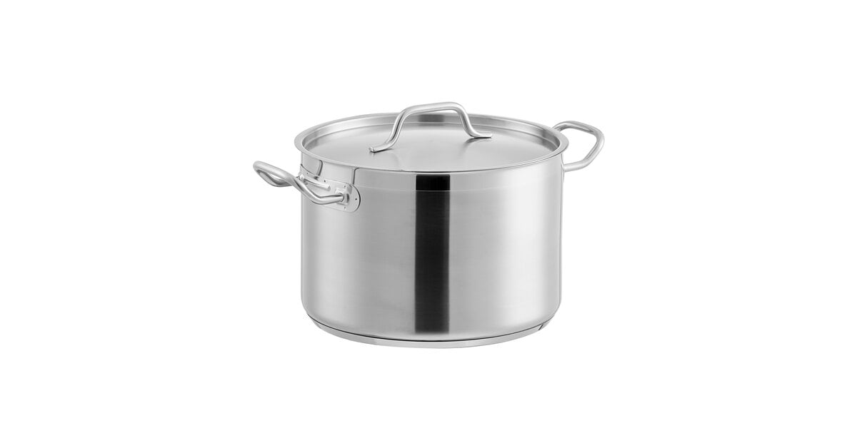 36.4cm,30L Heavy 16 Stockpots,Large capacity pot stainless steel pot cooking pot,Safe Stock Pot with Lid