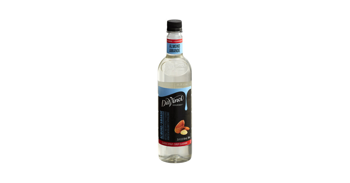 DaVinci Gourmet Classic Almond Flavoring Syrup 750 mL