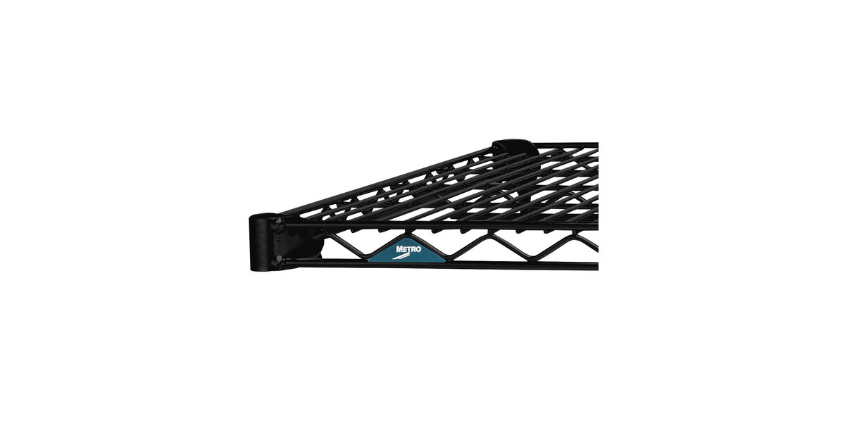 Metro 1818NBL Super Erecta Black Wire Shelf - 18