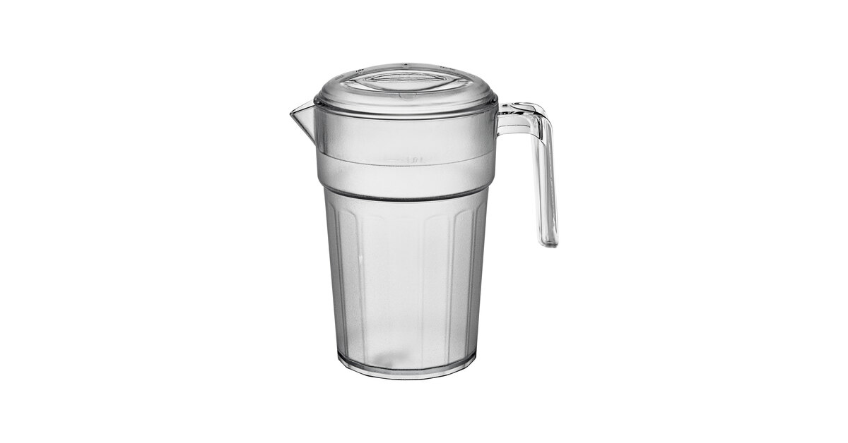 Cambro Camwear® 1 Liter Polycarbonate Self-Service Stackable