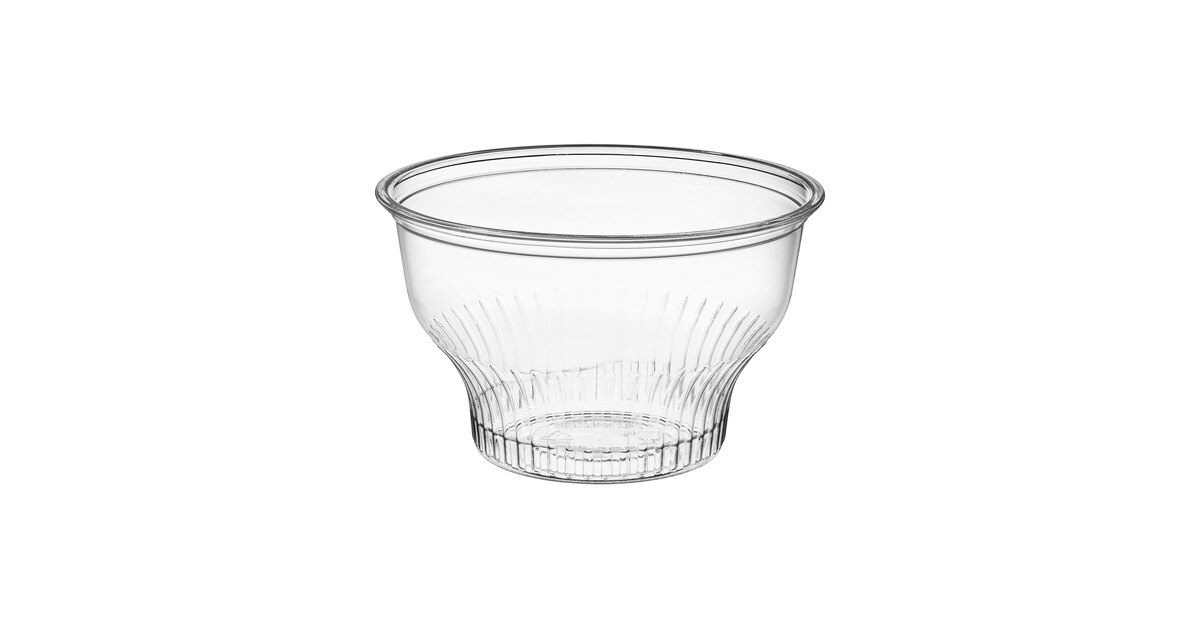 8 Oz Hard Plastic Clear Cups - Crazy About Cups