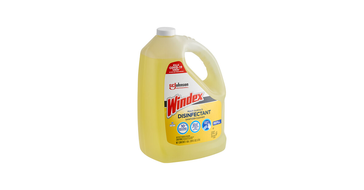 SC Johnson Windex® 682265 1 Gallon Multi-Surface Disinfectant