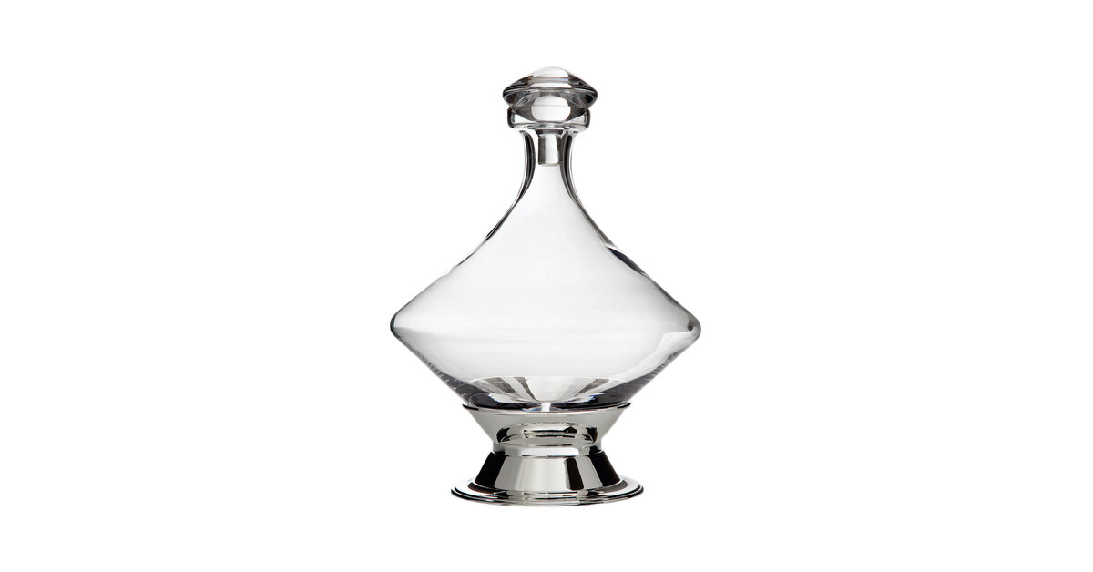 価格改定値下げ！CRYSTAL DECANTER Franmara 9110 Orbital 60 oz. Crystal Decanter with Crystal