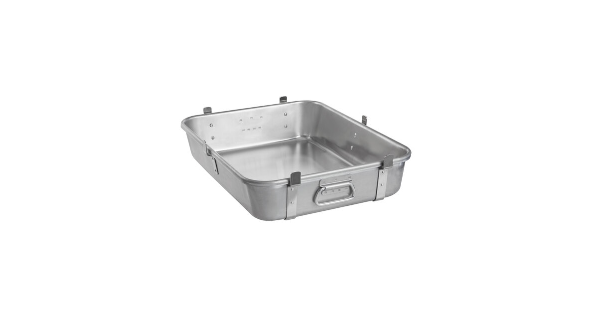 Vollrath 68362 Wear-Ever 29.5 Qt. Aluminum Roaster Pan - 24