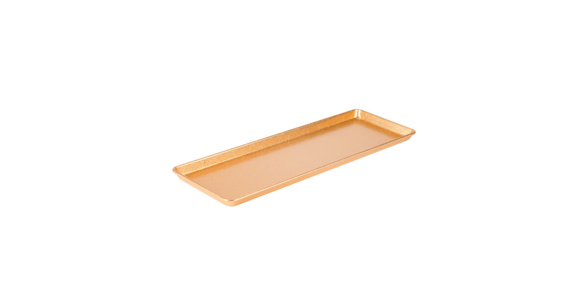 Chicago Metallic 40930 Textured Copper 12 x 18 Bakery Display Tray
