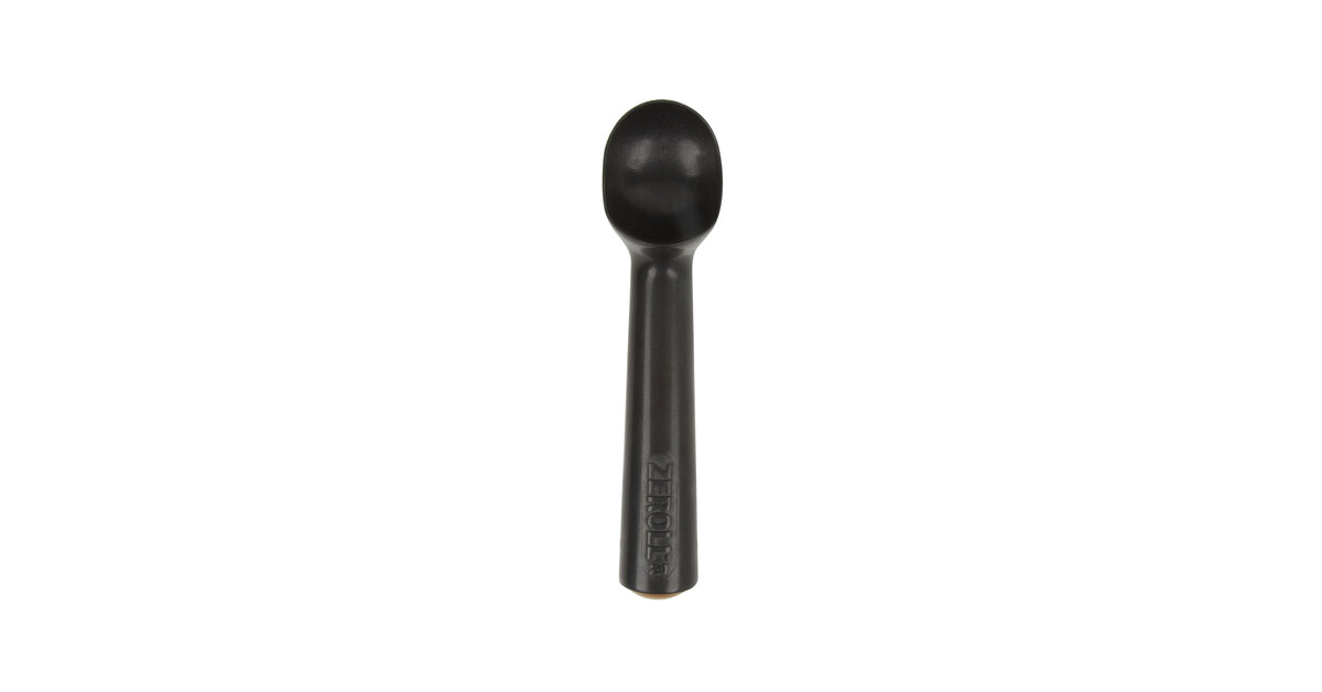 Zeroll Zerolon Hardcoat Anodized Commercial Ice Cream Scoop with Unique  Liquid Filled Heat Conductive Handle Easy Release Made in USA, 1-Ounce,  Black
