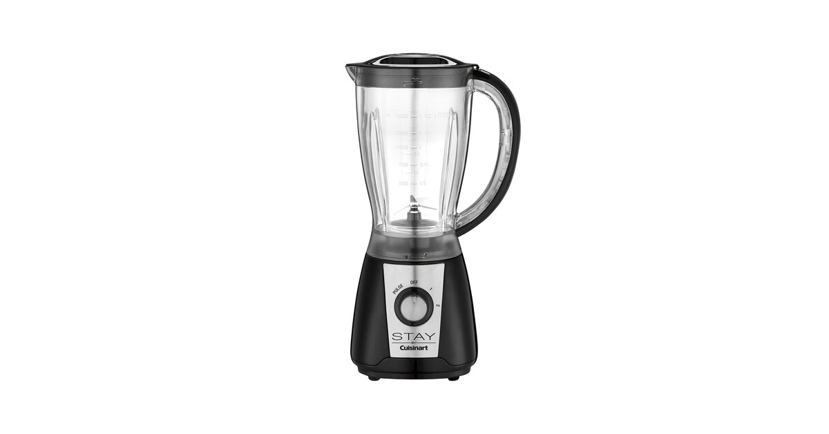 STAY by Cuisinart WCB120BK Black 48 oz. 2 Speed Blender