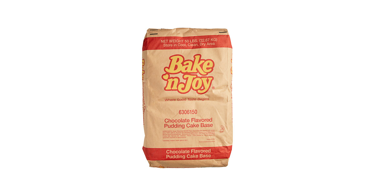 Bake'n Joy Foods Chocolate Pudding Cake Mix - 50 lb.