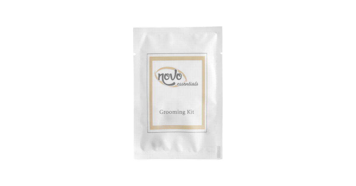 Novo Essentials Hotel and Motel Grooming Kit - 1,000/Case
