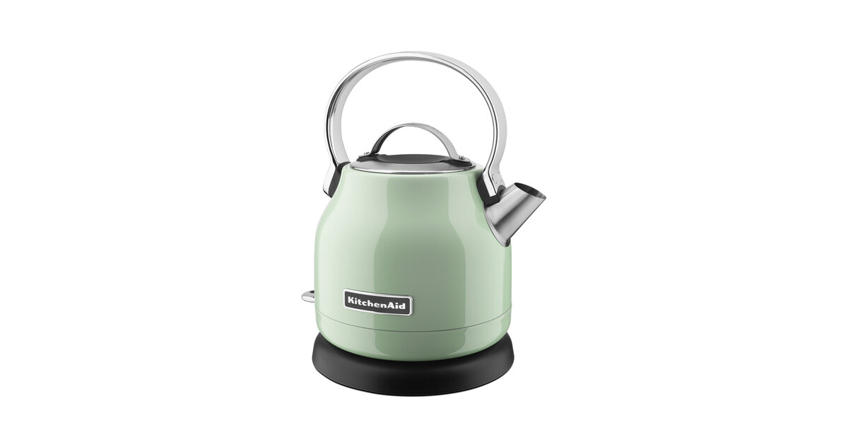 KitchenAid Stainless Steel Electric Fast Boil Tea Kettle Pistachio Color  Tested