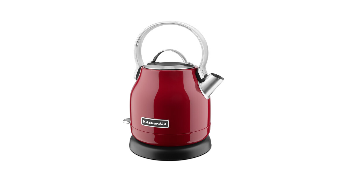 KitchenAid® 1.25 L Empire Red Electric Kettle, MVB Appliance & Mattress